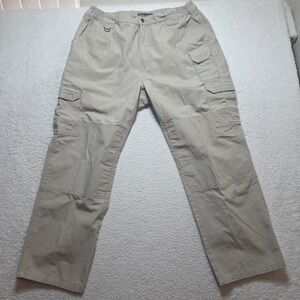 5.11 511 Tactical Pants Men's 38x30 Style 74251 Cargo Pockets Beige TAC-105C